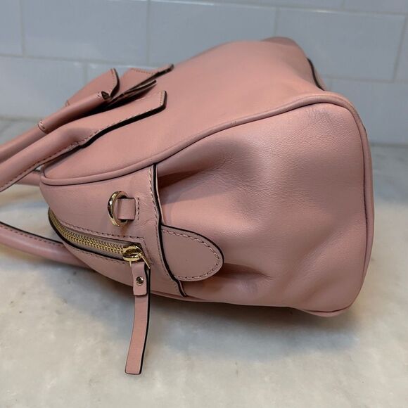 Kate Spade Montrose Avenue Leeland Bow Leather Convertible Satchel Shoulder Bag - Picture 7 of 16